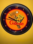 Gillette Shaving Razor Barber Shop Store Man Cave Bar Advertising Clock Sign