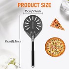 Pizza Peels 6 Inch Pizza Spatula Paddle Long Handle Metal Pizza Spatula