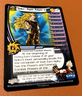Dragon Ball Z Score Dbz Goku Super Saiyan 3 152 Ultra Rare Unlimited Full Foil