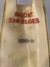 Porter Cable Bayonet Blades  10  Blades Model 12350 Nos Unopened  read Desc   