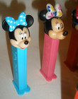 9 Different Mickey Minnie Mouse Disney Pez Dispensers Red Pink Yellow Blue