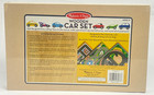 Melissa   Doug Wooden Cars Vehicle Set 9 Pieces In Wooden Tray 