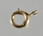 Antique Victorian 14k Gold Bolt Clasp 0363