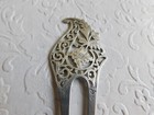 Vintage Edwardian Sterling Silver Bridal Wedding Hair Comb - 9 4g - 4 3 4 