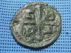 Byzantine  jesus Christ And Cross   Emperor Romanus Iv Follis - R1 Rare - Bc23