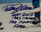 Teemu Selanne Signed 8x10 Photo W multiple Inscriptions Frozen Pond Coa Hof