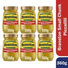 Branston Small Chunk Piccalilli Tangy   Crunchy Pickle 360g - Pack Of 6