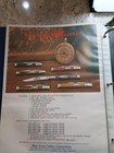 Winchester Knives Ads Flyers-lot Of 50-color Glossy-blue Grass Cutlery-1990 s-vg