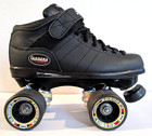 Riedell Carrera Speed Skates Boot Style 105b  2 Men s Size 5  vg  