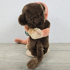 Vtg 1975 Dakin Hugging Monkeys Plush Stuffed Animals  11  W  Plastic Tag