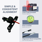 Garmin R10 Golf Alignment And Leveling Stand -heat Proof  laser Included 