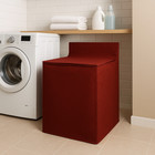 Washing Machine Cover  Zippered Appliance Cover Burgundy Keeps From Scratches