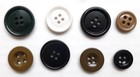 Genuine Vintage British Military Mod Jacket   Trouser Plastic Buttons X 4 - Lot