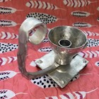 Vintage Buenilum Hammered Aluminum Candlestick Holder