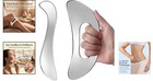 Hthlng Stainless Steel Gua Sha Muscle Scraping Tool Ergonomic Body Massage
