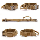 2  Wide Tactical Heavy Duty Nylon Large Dog Collar Military With Metal Buckle