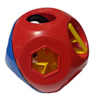 Vintage Tupperware Shape-o Toy Ball Shape Sorter Complete 10 Pieces Original Box