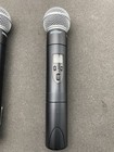 Lot Of 3 Shure Ulx2-m1 662   698 Mhz Analog Uhf Wireless Transmitter With Sm58 Mic