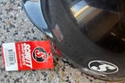 New Schutt Batting Helmet  One Ear Coverage  Right-handed Batter  Size M  Black