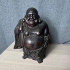 Bronze Laughing Buddha Statue Collectible  