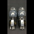 Matched Pair Ge 6l6ga Amplifier Power Vacuum Tubes Tested Coke Bottle I 9552