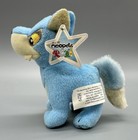 Vintage 2004 Blue Lupe Mcdonalds Neopets Happy Meal Promo 4in Plush Toy W  Tags