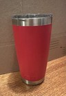 Yeti 20oz Tumbler Red Badge Stainless Steel  stars   Stripes  Magslider Lid New