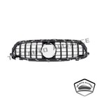Gt Style Chrome Front Grill For Mercedes E-class W213 2020-2023 E220 E300 E400
