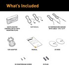 Gavita Master Controller El2 Gen 2 Black     Dual Zone Lighting Control  Lcd Displ