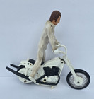 Original 1970s Evel Knievel Stunt Cycle   Action Figure Selling For Parts Repair