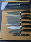Wusthof Classic Gourmet 9 Piece Custom Knife Set   rare  