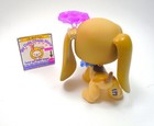 Littlest Pet Shop Basset Hound Dog  1465 With Accessories Authentic