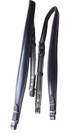 Genuine Leather Accordion Straps Black
