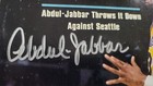 Kareem Abdul Jabbar Signed Si 5 5 80 Sports Illustrated La Lakers Beckett Auto 