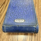 Antique Thorens Blue Working Gramophone Swiss Portable Phonograph W Needles