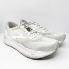 Brooks Mens Ghost Max 1104061d124 White Running Shoes Sneakers Size 11 D
