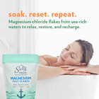 Magnesium Salt Flakes - Magnesium Chloride Flakes For Bath Soaks  Alternative To