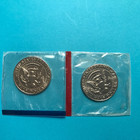 1987 P d Kennedy Half Dollars  Mint Cello  Free Ship        see Pics