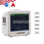 12-inch Patient Vital Signs Monitor Multi-parameter Ecg nibp temp resp spo2 pr