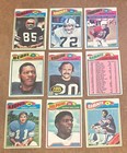 Lot Of 40 Vintage 1977 Topps Football Cards - With Stars - Vg On Average