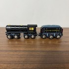 Polar Express Wooden Train Set Lionel Imaginarium Christmas Railway