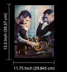 Lionel Messi cristiano Ronaldo-3d Poster  3d Lenticular-3 Images Change