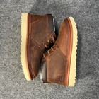 New Ugg Neumel Utility Boot Men s 7 Brown Leather Chukka Wool Lined 1106994