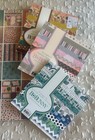 5 Bo Bunny Paper Papers- 2  12   x12    Pad  3  6   x6    Pads zip-a-dee-doodle isabella