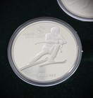 1985-1987 Canada Calgary Olympic  20 Proof Silver 10-coin Set 