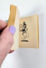 Vintage 1950s Disneyland Art Corner Donald Duck Flip Book - Original Souvenir