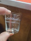 Old Antique 1900s Security Distilling Chicago Il Pre Pro Advertising Shot Glass