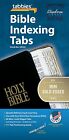 Tabbies Mini Gold-edged Bible Indexing Tabs  Old   New Testament  80 Tabs Inc 