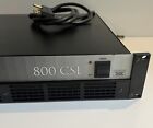 Crown 800 Csl 2-channel Pro Audio Stereo Power Amplifier Amp 400w Per Channel 