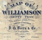 1878 Map Of Williamson County Tennessee